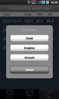 ithlete Android Version 2 Export Data